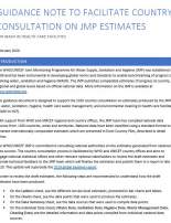 Country consultation WASH in health care facilities